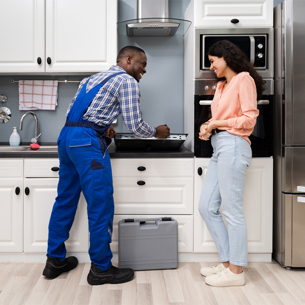 how long does it typically take to complete cooktop repair services in Elm Mott